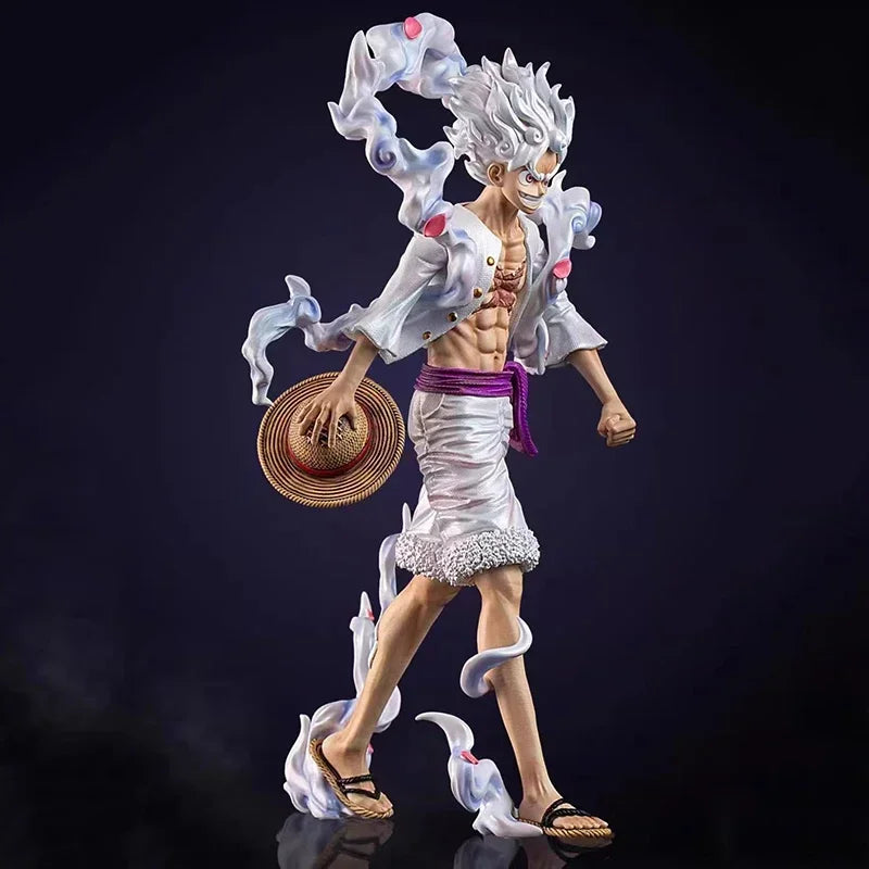 23cm Anime Zook Luffy One Piece GK NIKE Monkey D. Luffy Action Figures Pvc Statue Model